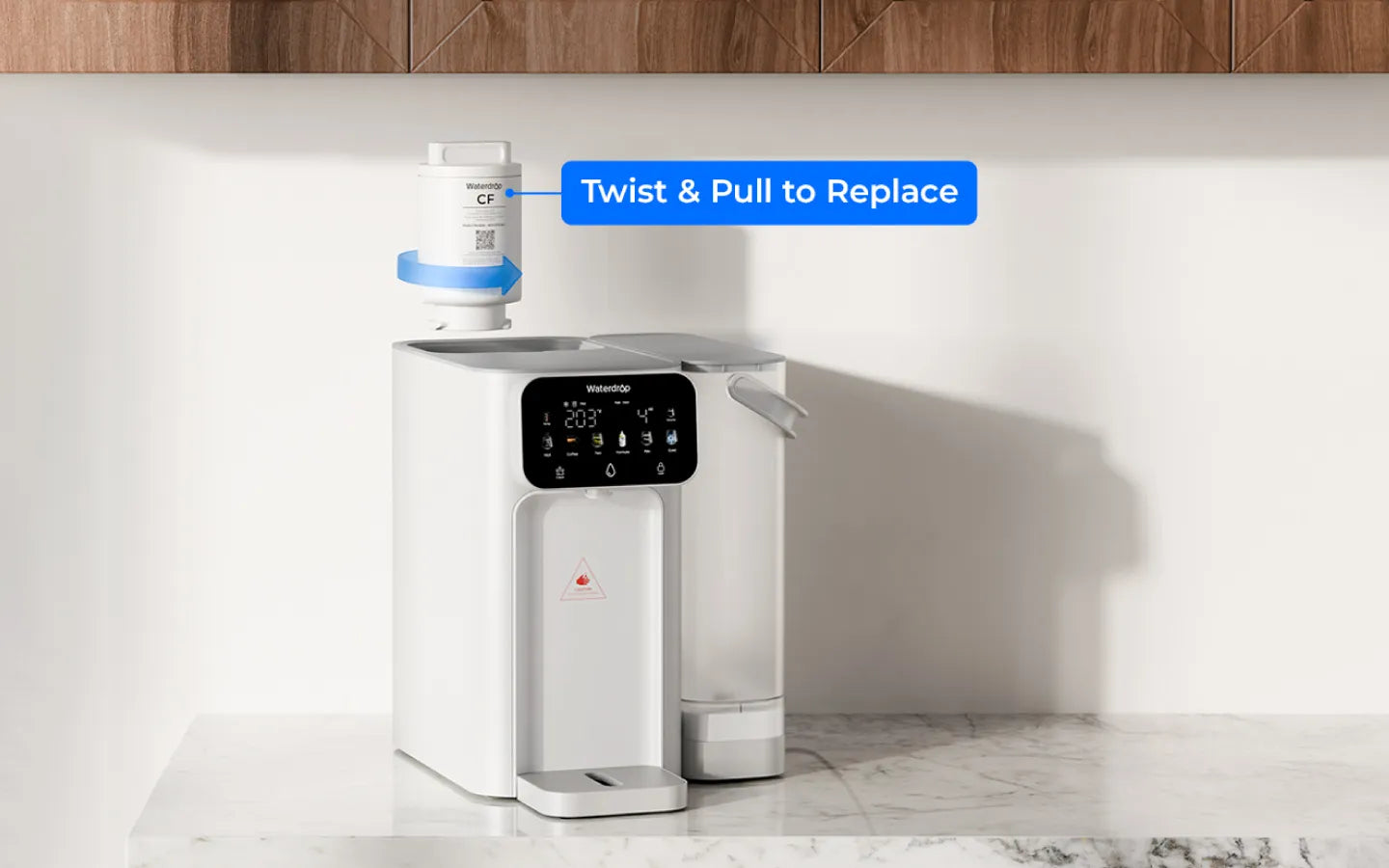 3-Second Filter Replacement