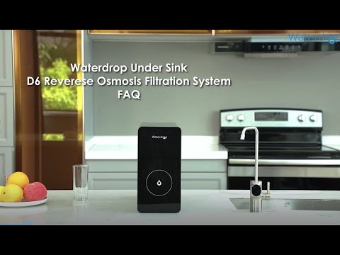 600GPD Under Sink Reverse Osmosis System - Waterdrop D6