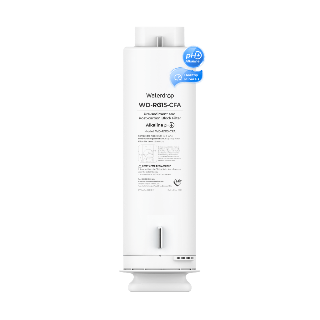 G5P500A-CF Filter for Waterdrop G5P500 Alkaline Reverse Osmosis System G5P500A-CF Filter for Waterdrop G5P500 Alkaline Reverse Osmosis System