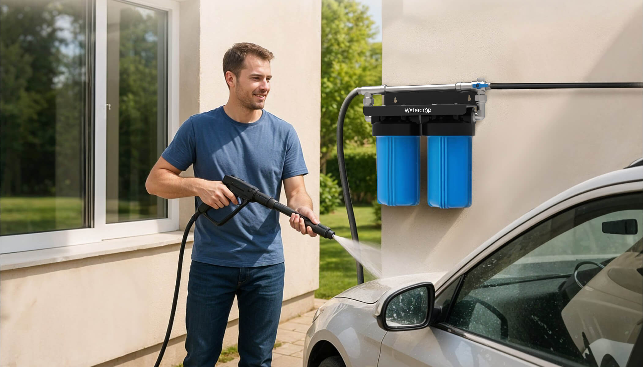 Time-Flexible: Wash Your Car at Home Anytime