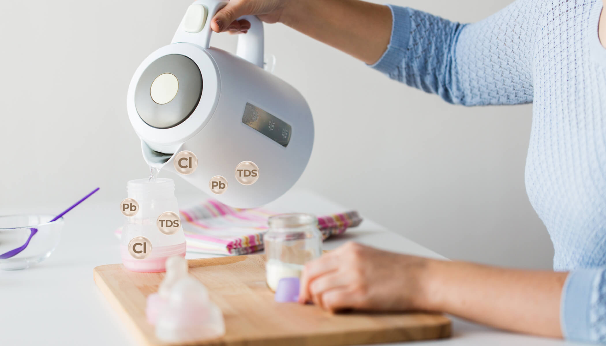 Is the water safe for my baby?