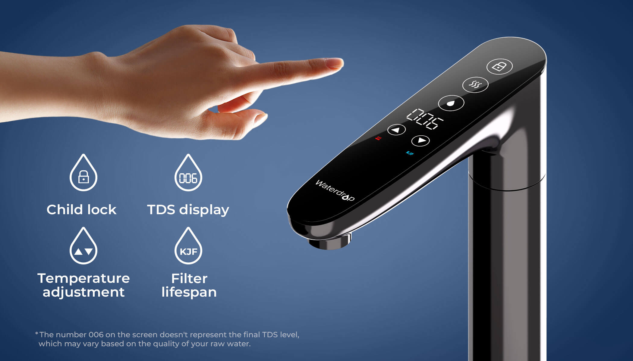 Smart Display Faucet