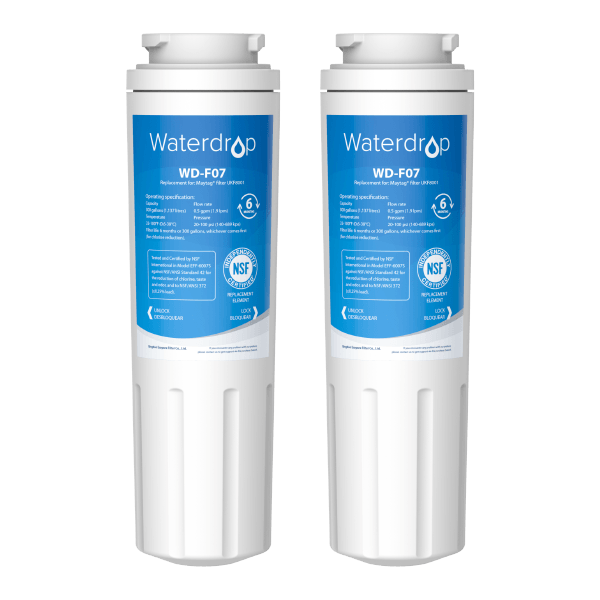  PureSpring NSF42 & NSF372 Certified Refrigerator Water Filter  PS-UKF8001-s Compatible with KitchenAid 67003523, 67003523-750, 4396395,  Viking RWFFR, Maytag UKF8001, Kenmore 469006, EDR4RXD1 (1 Pack) : Appliances