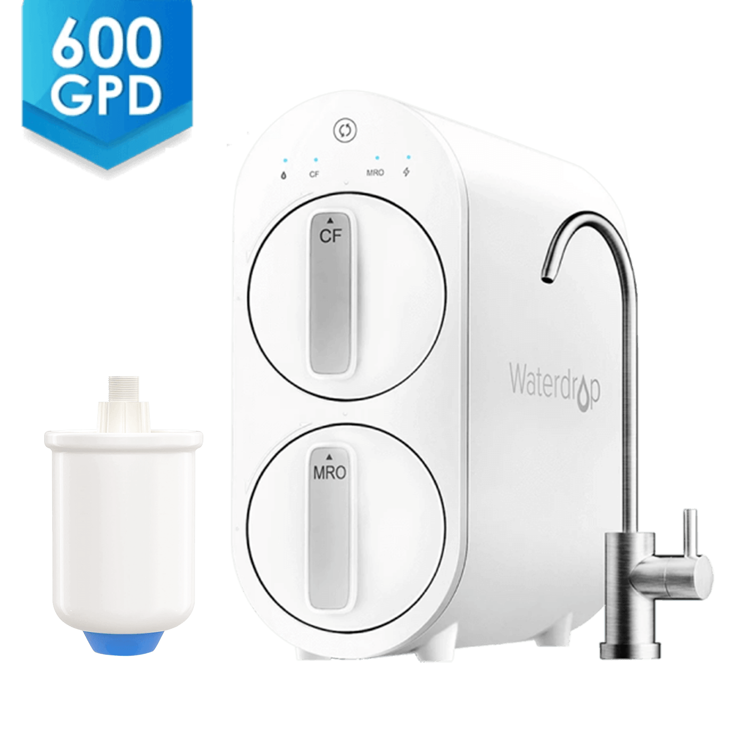 Waterdrop G2P600 Home Reverse Osmosis Water Filtration System
