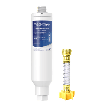 Car Water Filter | Car Washing Inline Water Filter With Flexible Hose Protector