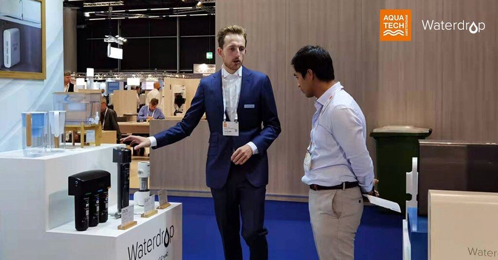 Waterdrop Debuts at The Aquatech Amsterdam Exhibition