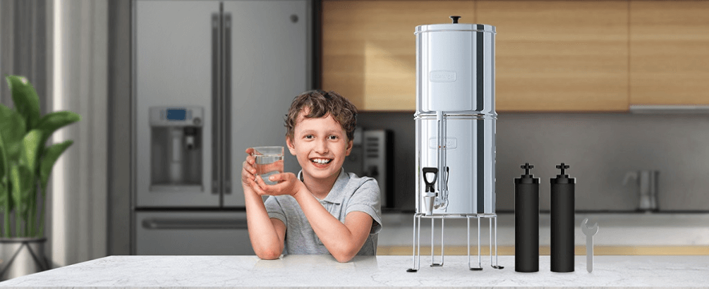 Purewell Indicatore di livello dell'acqua in vetro per viaggi e