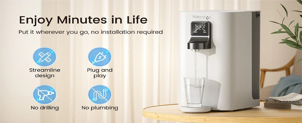 Introducing Waterdrop K19 Countertop Reverse Osmosis System