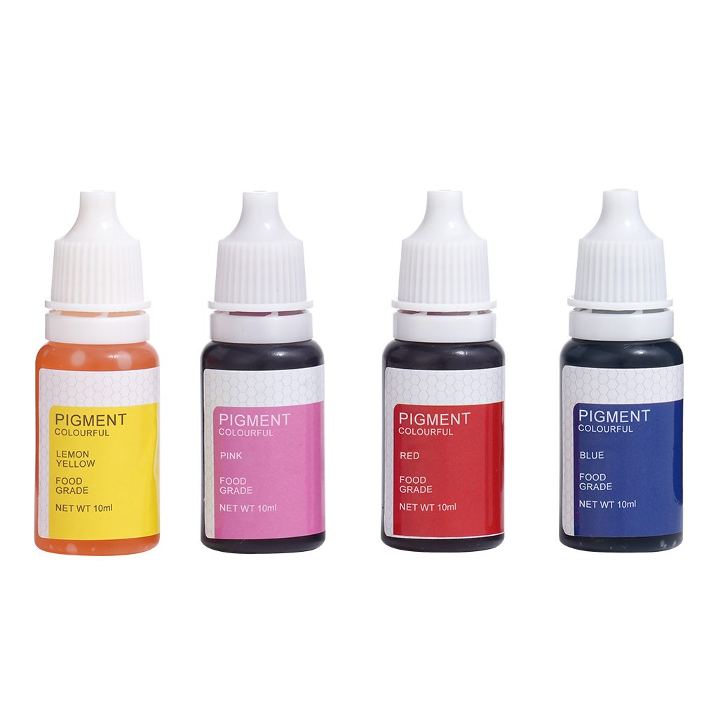 Waterdrop Food Coloring Set - 4 Color Food Grade Liquid Color, for Beverages, Cake Baking, Biscuits