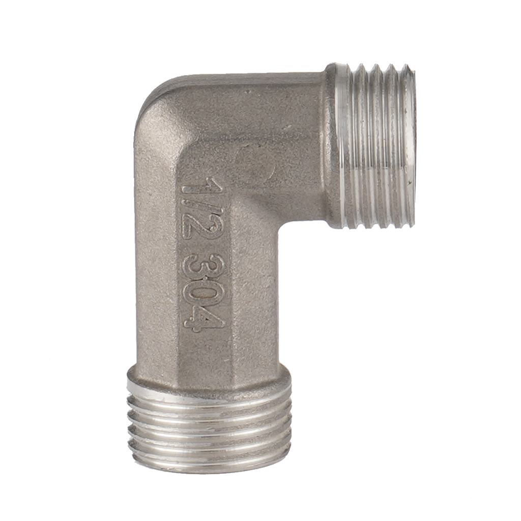 Waterdrop 3/4" Metal 90 Degree Elbow Pipe, metal pipe couplings and joints