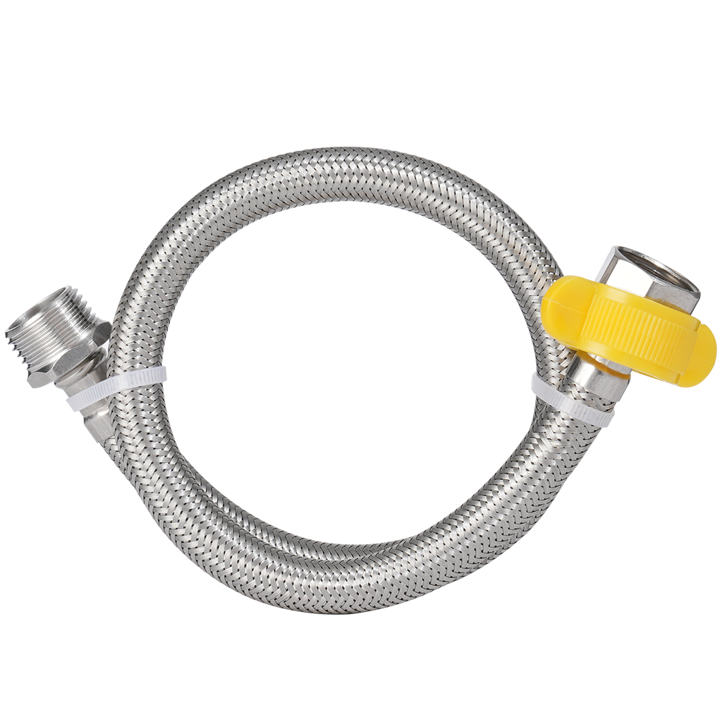 Waterdrop 20 Foot Hose 304 Stainless Steel Metal, metal hoses for plumbing use, Lightweight, Rust Proof, Easy to Use & Store