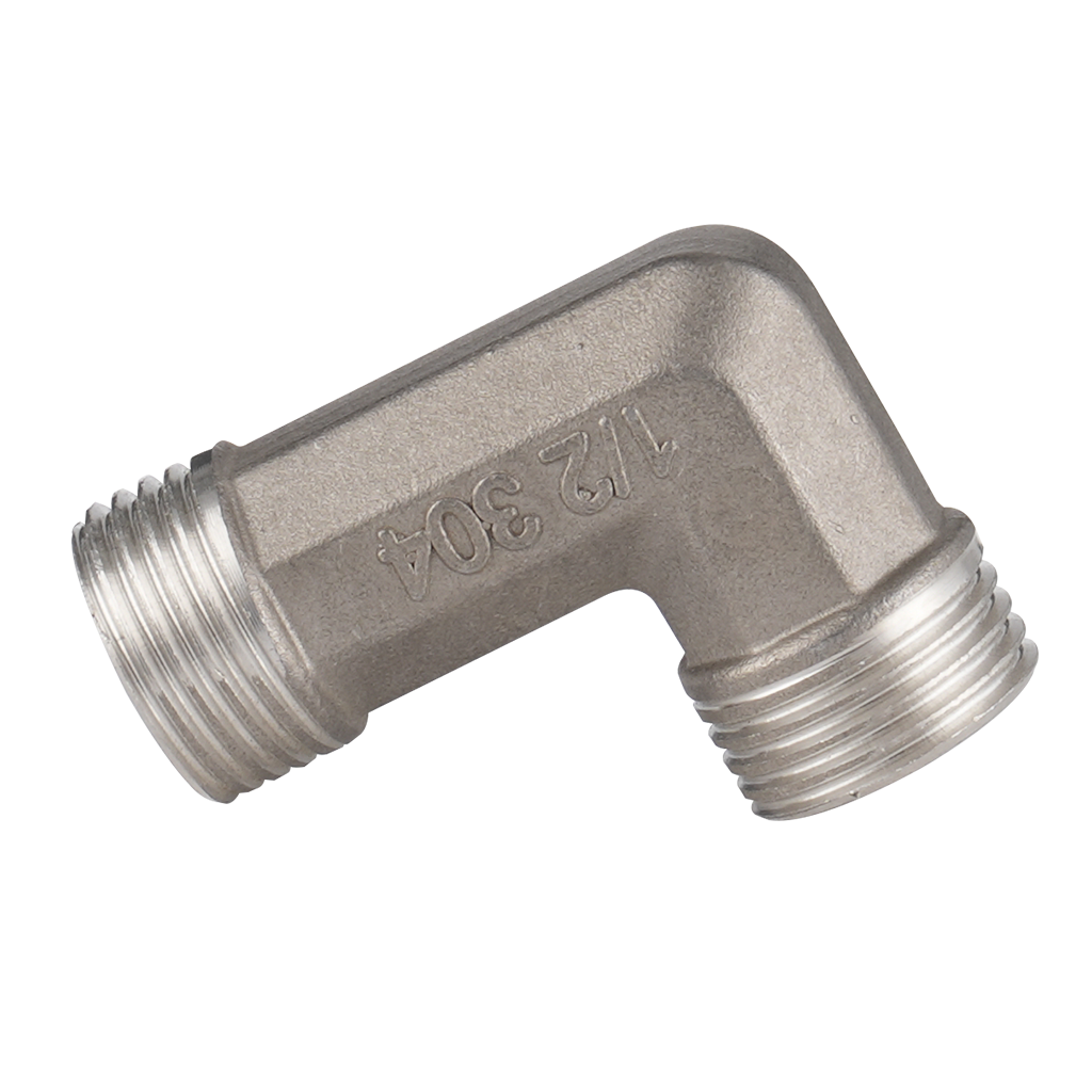 Waterdrop 3/4" Metal 90 Degree Elbow Pipe, metal pipe couplings and joints