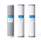 Replacement WD-WF20FG for WD-WHF3T-FG Whole House 3-stage Filter System – Reduces Iron & Manganese