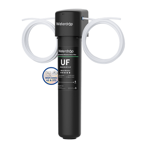 Inline Ultrafiltration Refrigerator Water Filter | Exterior Filtration System-Universal Fit