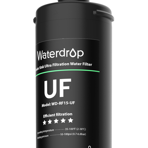 Inline Ultrafiltration Refrigerator Water Filter | Exterior Filtration System-Universal Fit
