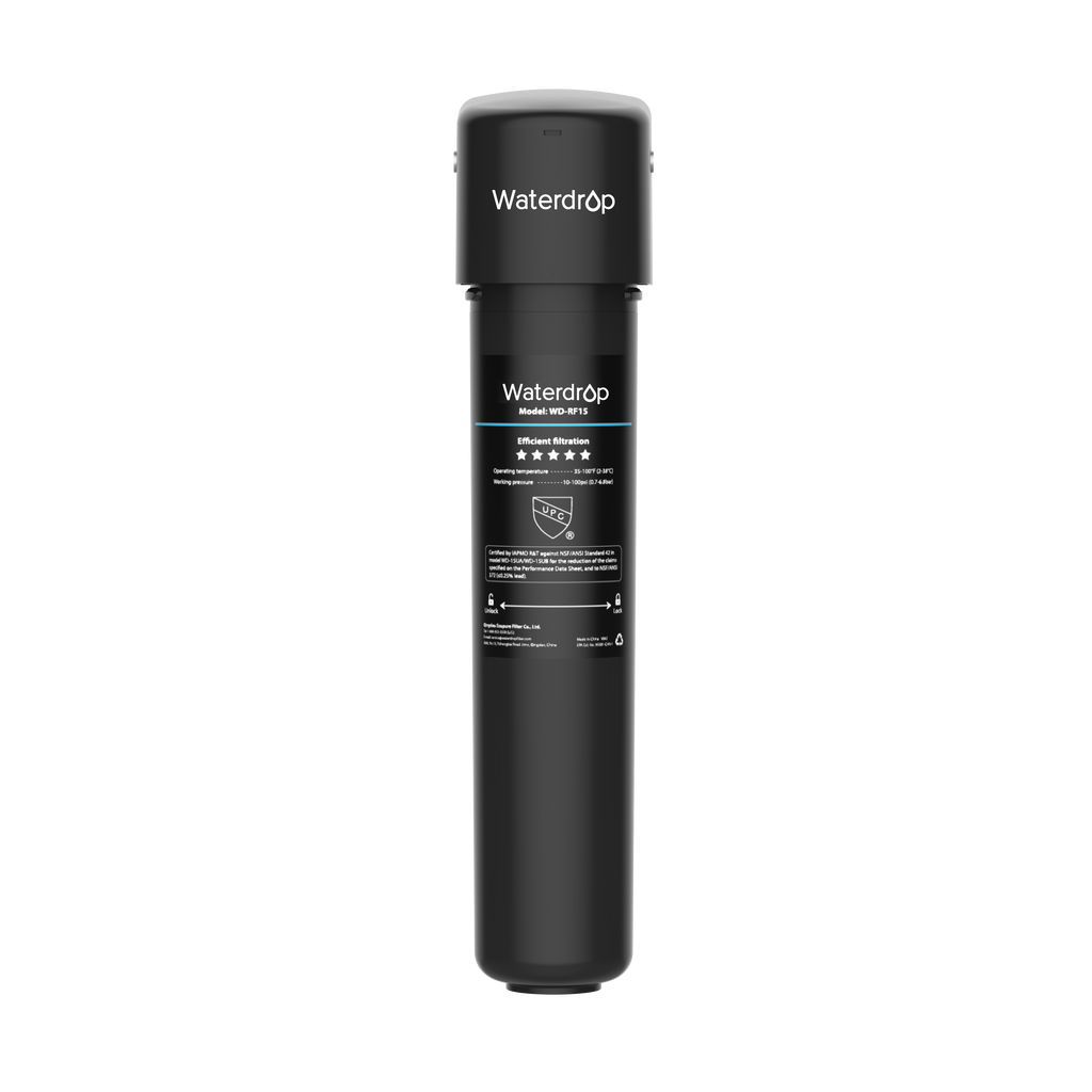 Undersink Inline Water Filter | Direct Connect to Refrigerators and Ice Makers