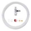 Sodafizz KITA Water Line Connection Kit for WD-10/15/17UA Series, Connect Under Sink Water Filtration System to 𝐑𝐞𝐟𝐫𝐢𝐠𝐞𝐫𝐚𝐭𝐨𝐫 & 𝐈𝐜𝐞 𝐌𝐚𝐤𝐞𝐫