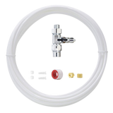 Sodafizz KITA Water Line Connection Kit for WD-10/15/17UA Series, Connect Under Sink Water Filtration System to 𝐑𝐞𝐟𝐫𝐢𝐠𝐞𝐫𝐚𝐭𝐨𝐫 & 𝐈𝐜𝐞 𝐌𝐚𝐤𝐞𝐫