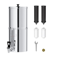 Waterdrop 2.25-gallon King Tank Gravity Water Filter System, Without Stand