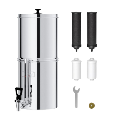 Waterdrop 2.25-gallon King Tank Gravity Water Filter System, Without Stand