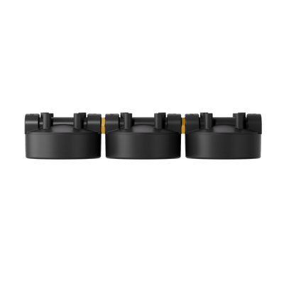 20"×4.5" 3-stage filter with 1"NPT inlet and outlet port