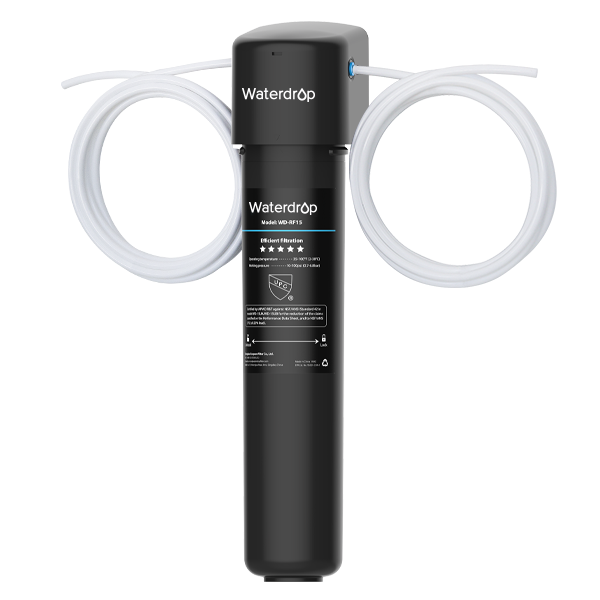 Undersink Inline Water Filter | Direct Connect to Refrigerators and Ice Makers