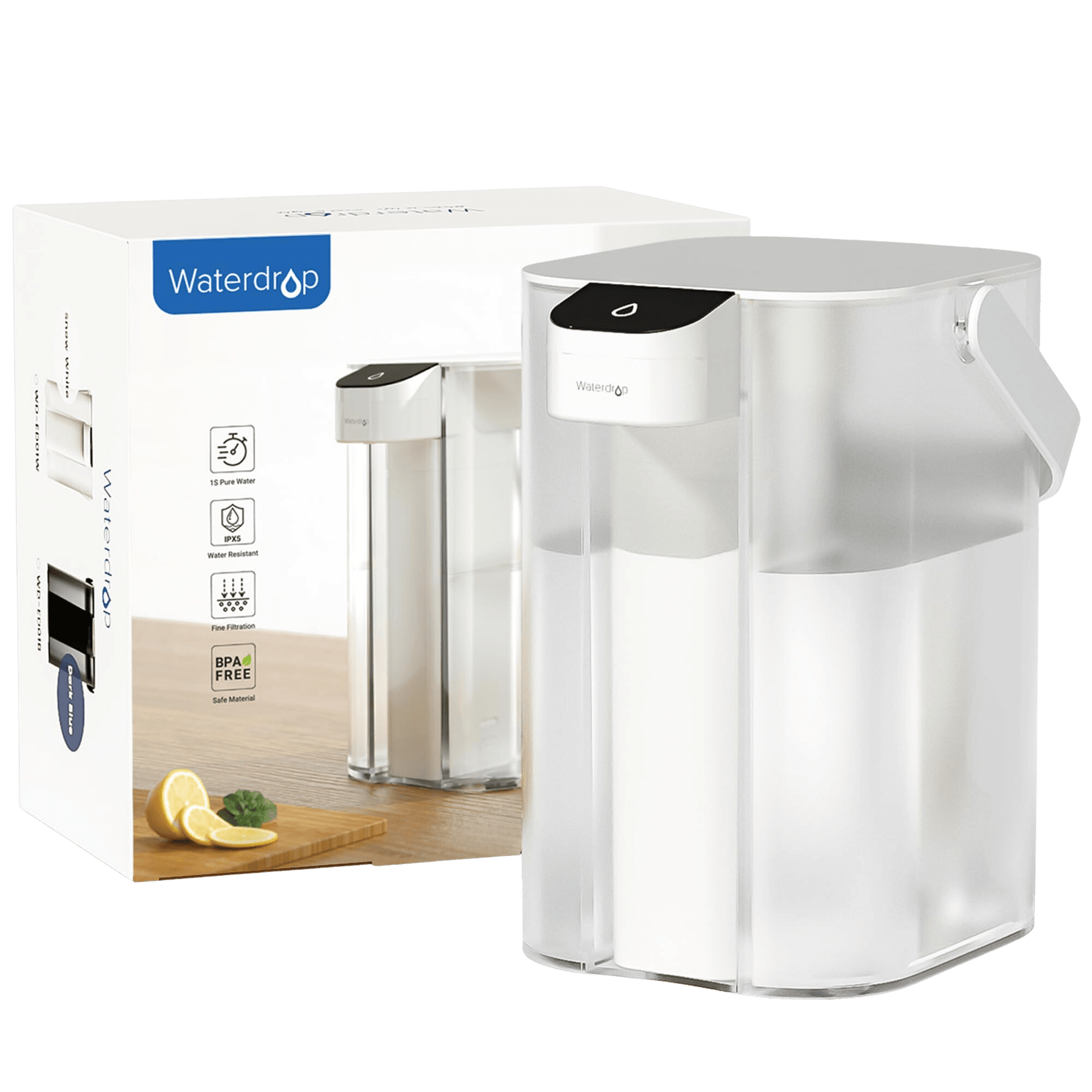 Waterdrop Electric Dispenser Countertop Water Filter System - WD-ED01