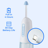 Waterdrop Nasal Irrigation System- Irrigation for Sinus Relief - Nose Cleaner Aspirator System - Waterproof - 3 Pressures: Normal, Soft, Pulse