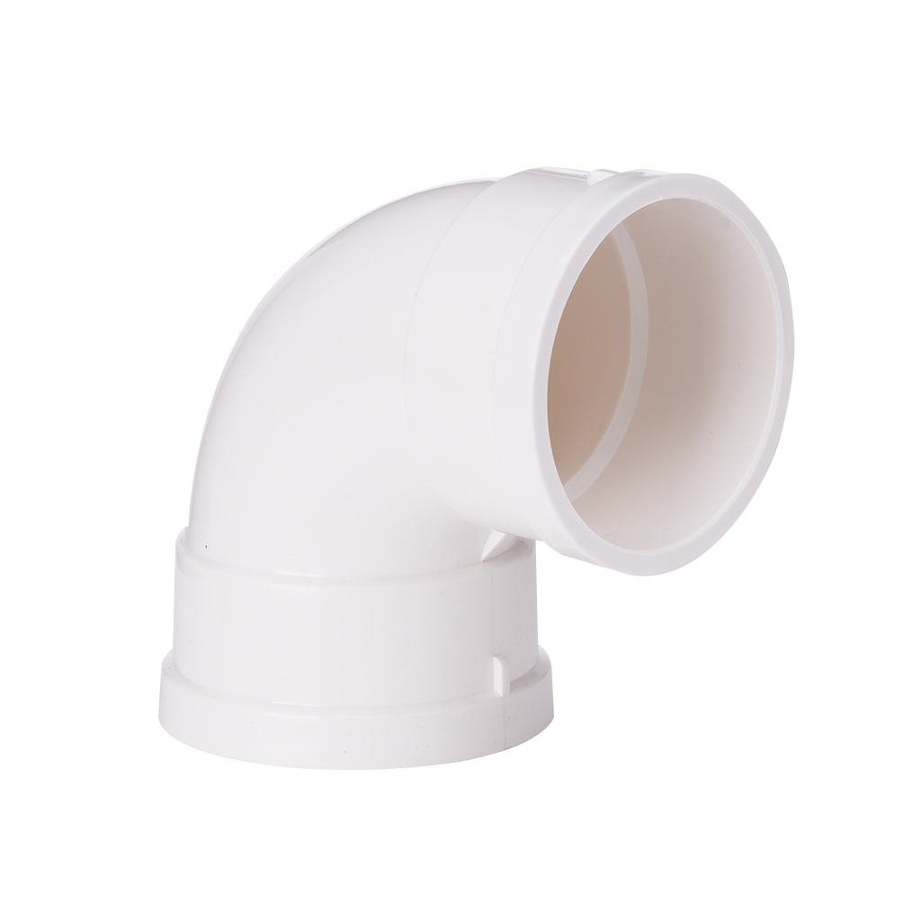 Waterdrop 2'' PVC 90 Degree Elbow Pipe, Junctions for pipes, not of metal, pipe couplings and joints, Fittings with sealer for water pipe connections