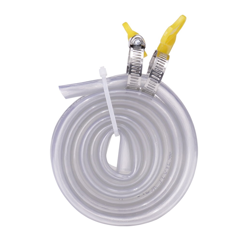 Waterdrop Transparent Watering Hose for Garden, Car, textile material, Pressure Flexible PVC Washer Hose