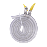 Waterdrop Transparent Watering Hose for Garden, Car, textile material, Pressure Flexible PVC Washer Hose