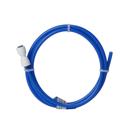 Blue 1/4" PE tubing