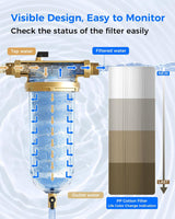 Waterdrop 5 Micron Sediment Water Filter Replacement Cartridge for WD-BG100