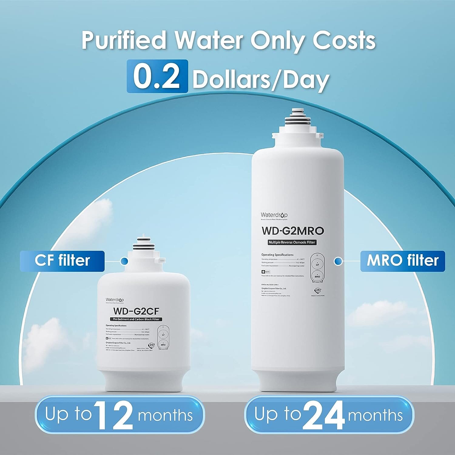 Waterdrop Tankless Reverse Osmosis System G2 - Thumbnail 5