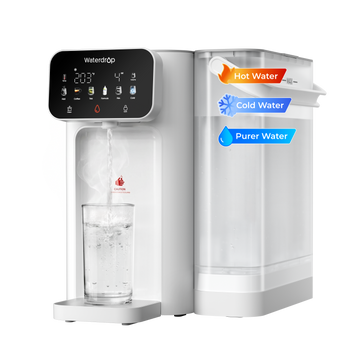 Waterdrop Instant Hot and Cold Countertop Water Filter Dispenser CT01