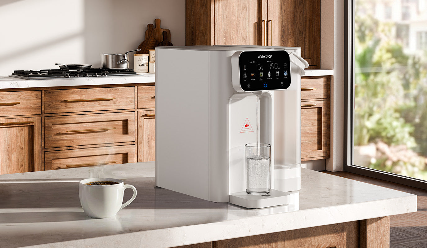 Waterdrop Instant Hot and Cold Countertop Water Filter Dispenser CT01