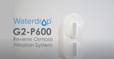 G2P600 RO System with an Extra Two-Year Filter Combo
