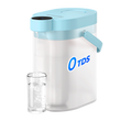 WD-ED05TW 0 TDS Countertop Water Filter Dispenser for Pure, Fresh Water