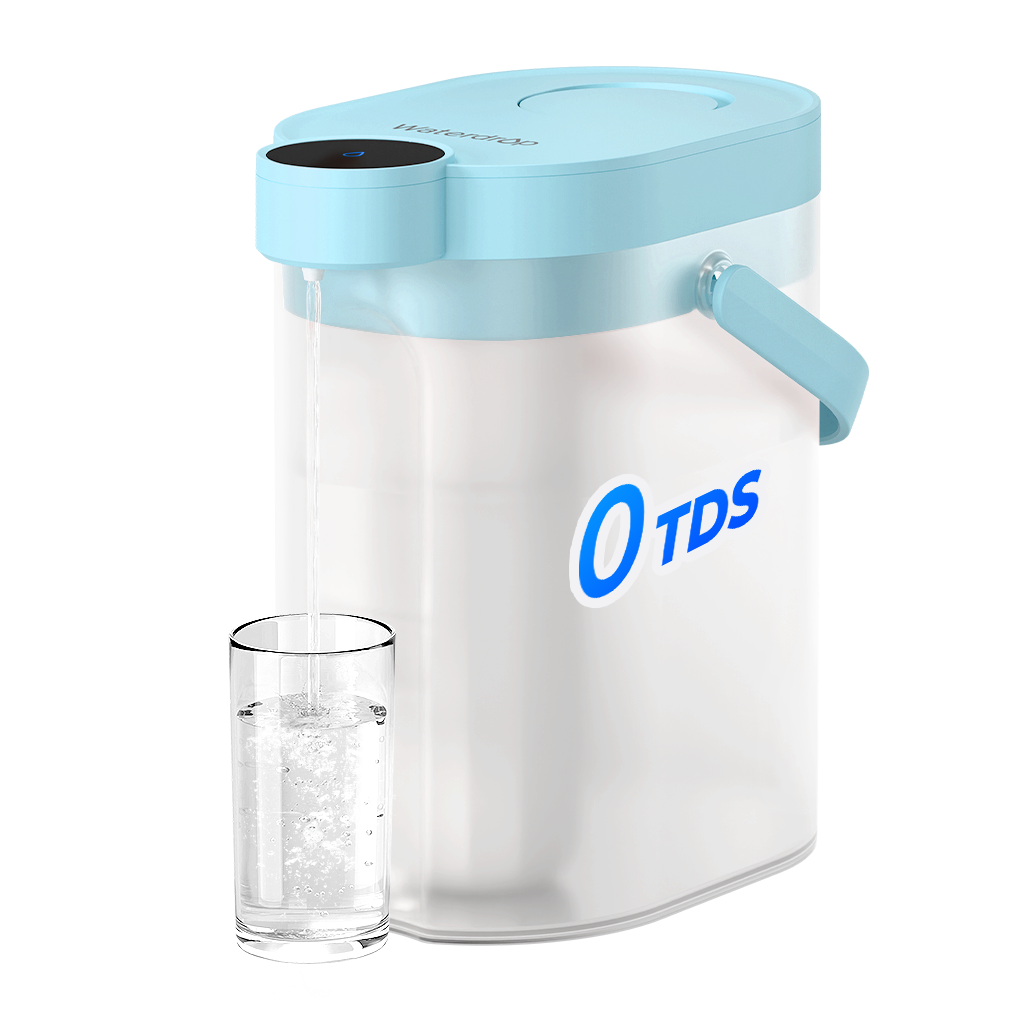 WD-ED05TW 0 TDS Countertop Water Filter Dispenser for Pure, Fresh Water
