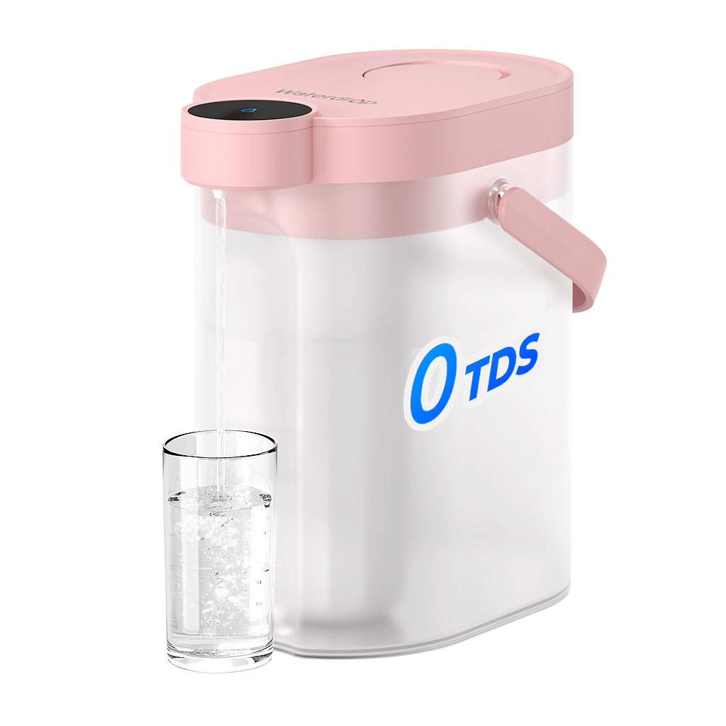 WD-ED05TW 0 TDS Countertop Water Filter Dispenser for Pure, Fresh Water