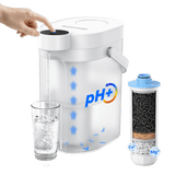 Waterdrop ED11L Electric Pitcher with Healthy Alkaline Water, 6-Stage Instant Filtration