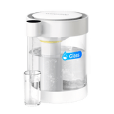 WD-ED12W Glass Electric Water Filter Dispenser - Instant Filtration for Soft Water