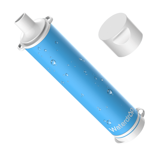 Water Filter Straw for Camping, Hiking, Travel, Survival and Emergency Preparedness by Waterdrop