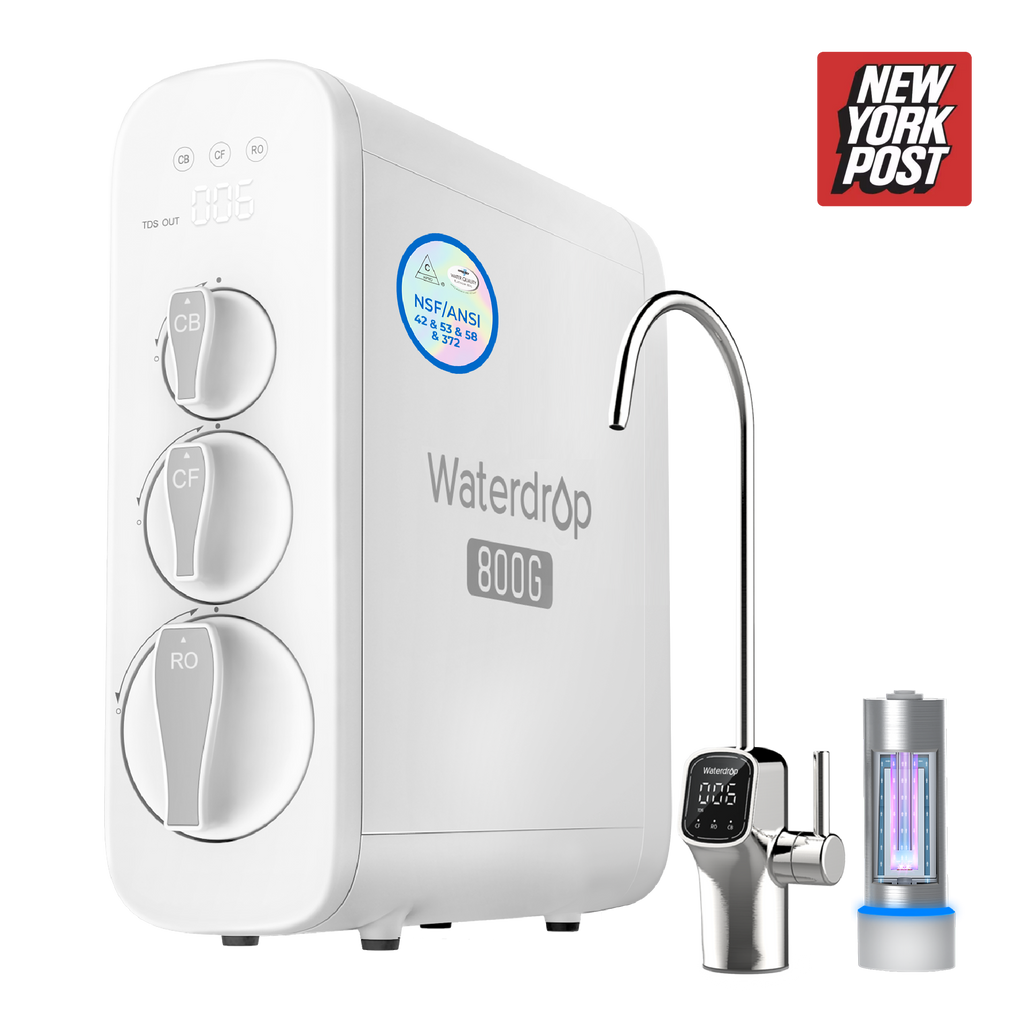 800 GPD Tankless Reverse Osmosis System - Waterdrop G3P800