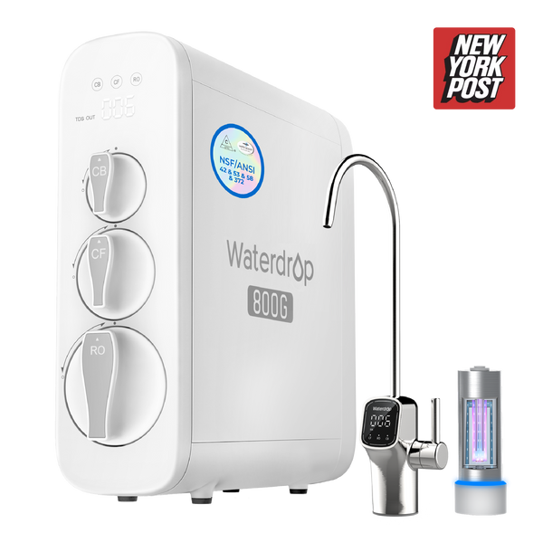 800 GPD Tankless Reverse Osmosis System - Waterdrop G3P800