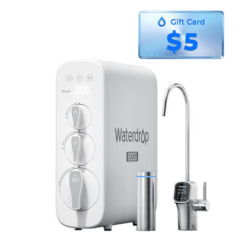 800 GPD Tankless RO System with UV Sterilizing Light - Waterdrop G3P800