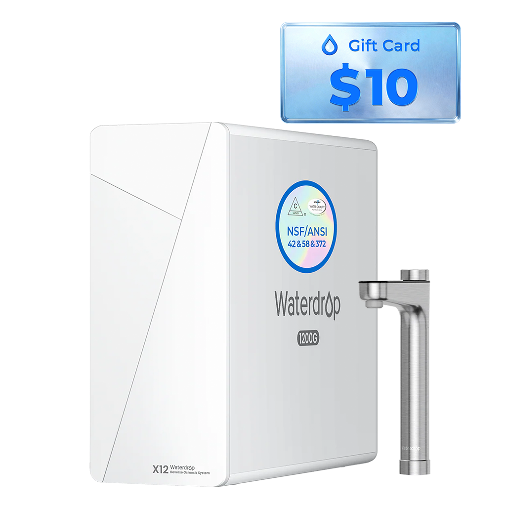 Waterdrop X Series Reverse Osmosis System, X12