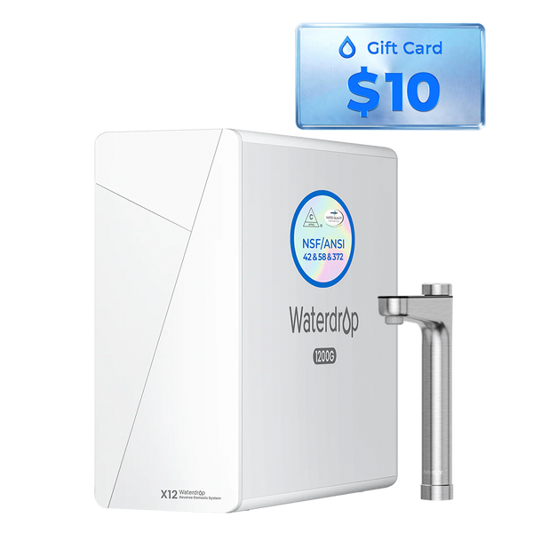 Waterdrop X Series Reverse Osmosis System, X12