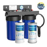 Waterdrop 2-Stage Whole House Water Filter System Reduce Iron&Manganese