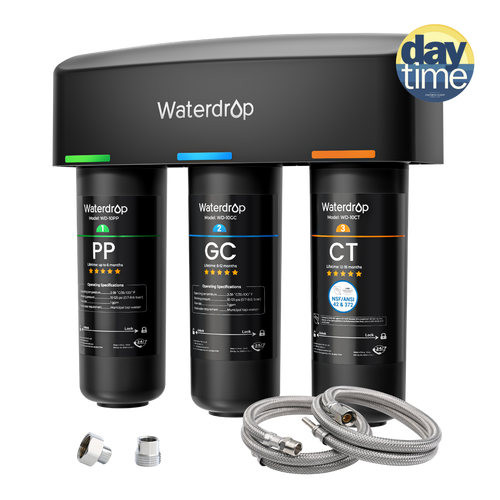 3-stage Under Counter Direct Connect Filtration System Waterdrop TSA